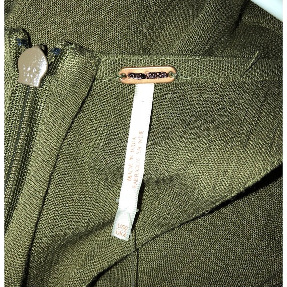 FREE PEOPLE AMALFI WIDE LEG JUMPSUIT ROMPER NWOT - Picture 6 of 6